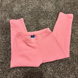 Old Navy Pink Waffle Pant